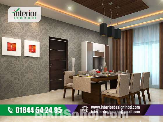 Dining Room Interior Design In Bangladesh